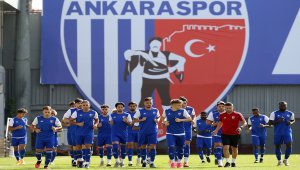 Ankaraspor, Giresunspor maçı hazırlıklarını sürdürdü 
