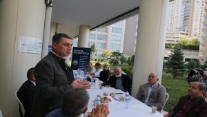 Başkan Şimşek İncek TOKİ sakinleriyle buluştu