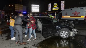 Başkentte trafik kazası: 3 yaralı