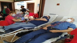 Beyşehir'de din görevlileri kan bağışında bulundu