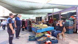 Beyşehir'de zabıtanın pazar yeri denetimleri