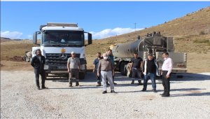 Bozkır'da asfaltlama çalışmaları devam ediyor 