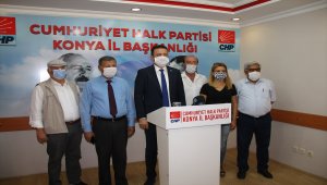 CHP Konya İl yönetimi esnafın sorunlarını dile getirdi