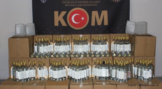 Eskişehir'de 979 litre etil alkol ele geçirildi
