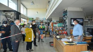 Güdül ilçesinde Kovid-19 denetimi