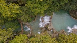 Gürleyik Çayı sonbahar renkleriyle hayran bırakıyor