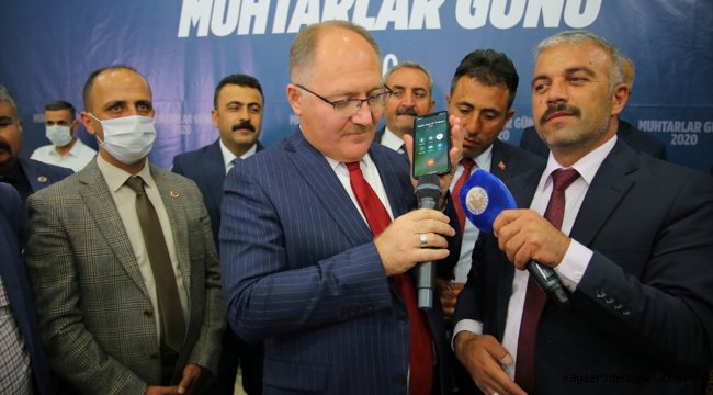 İçişleri Bakanı Soylu, telefonla Sivaslı muhtarların gününü kutladı
