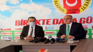 İYİ Parti İl Başkanı Ataman'dan Kayseri Gazeteciler Cemiyeti'ne ziyaret