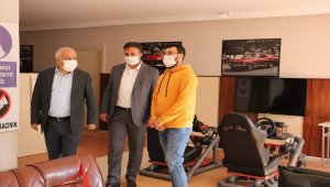 Kaman Belediye Başkanı Çolak, Kovid-19 denetimlerine katıldı
