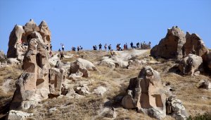 Kapadokya'yı 9 ayda yaklaşık 700 bin turist gezdi
