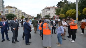 Karaman'da Kovid-19 denetimleri