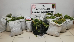 Kayseri Asayiş Haber: Felahiye'de 160 kilo esrar ele geçirildi