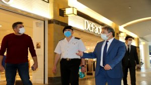 Kayseri'de Kovid-19 tedbirleri denetlendi