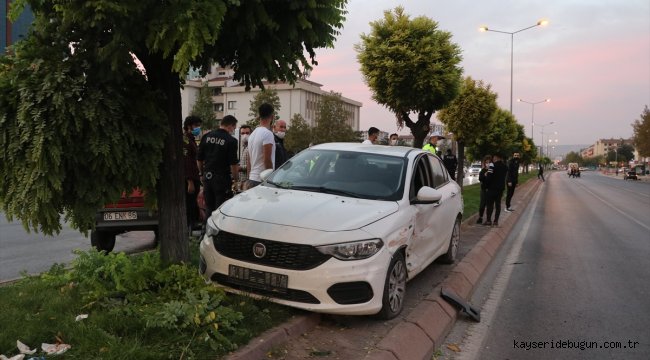 Kayseri'de trafik kazası: 4 yaralı
