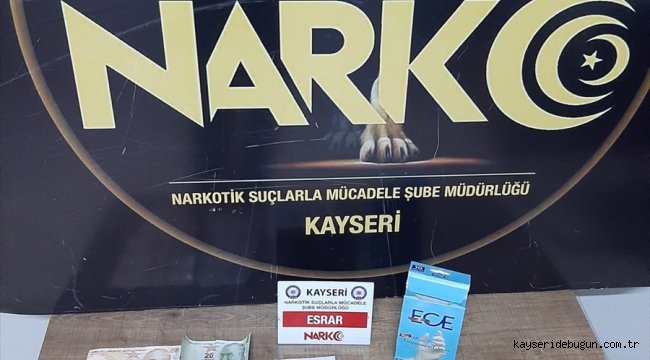 Kayseri Asayiş Haberi: Kayseri'de uyuşturucu operasyonu