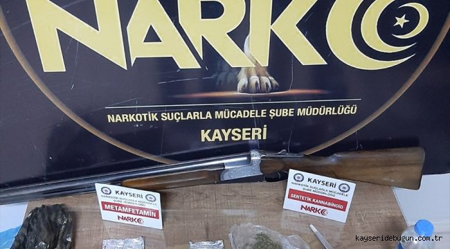 Kayseri'de uyuşturucu operasyonunda 3 zanlı yakalandı