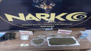 Kayseri'de uyuşturucu operasyonunda 3 zanlı yakalandı