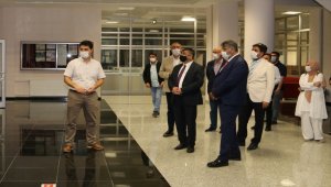 KBÜ Rektörü Polat ile NEVÜ Rektörü Aktekin bir araya geldi