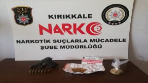 Kırıkkale'de uyuşturucu operasyonunda 1 şüpheli tutuklandı