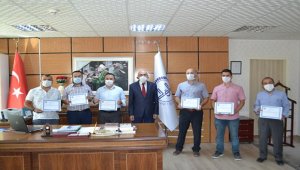 Kırşehir'de Vefa Sosyal Destek Grubu görevlilerine teşekkür belgesi verildi