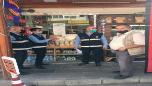 Kızılcahamam'da koronavirüs tedbirleri denetimi