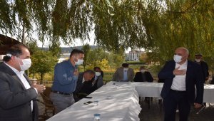 Kızılcahamam'da muhtarlar toplantısı yapıldı