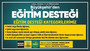 Konya Büyükşehir Belediyesinin "eğitime desteği" sürüyor