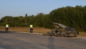 Konya'da iki otomobil çarpıştı: 9 yaralı
