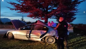 Konya'da trafik kazası: 2 yaralı