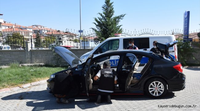 Konya'da uyuşturucu operasyonunda yabancı uyruklu 4 zanlı yakalandı