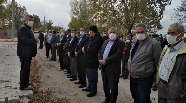 Konya'daki kazada ölen muhtarın cenazesi toprağa verildi