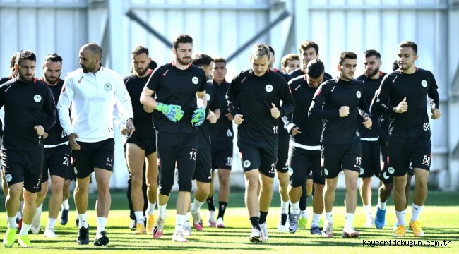 Konyaspor'da Gaziantep FK maçının hazırlıkları tamamlandı
