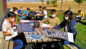 Köy okulunda okuma etkinliği düzenlendi