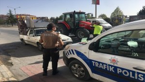 Kulu'da 16 sürücüye 22 bin lira ceza