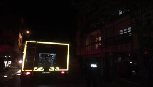 Kulu'da 4 katlı binadaki bir dairede çıkan yangın hasara neden oldu