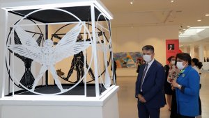 "Leonardo Da Vinci'ye Saygı" sergisi başkentte
