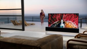 LG'nin kıvrılabilir Oled TV'si pazara sunuldu