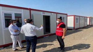 Mevsimlik tarım işçileri için modern yaşam alanı oluşturuldu