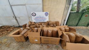 Niğde'de 330 kilogram kaçak tütün ele geçirildi
