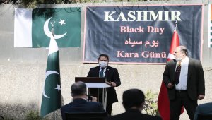 Pakistan'ın Ankara Büyükelçiliğinde "Keşmir Kara Günü" anma töreni