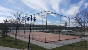 Pursaklar'da 15 basketbol sahasının yapımı tamamlandı