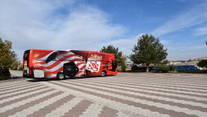 Sivasspor yeni takım otobüsüne kavuştu 