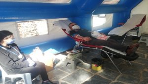 Tomarza'da kan bağışı kampanyası