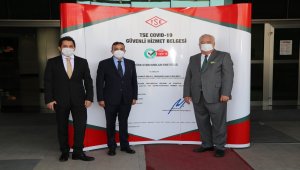 TSE'den ASO 1. OSB'ye Güvenli Hizmet Belgesi
