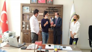 Ünlü müzisyen Yamamoto, Hüyük Belediyesi'ni ziyaret etti