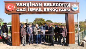 Yahşihan'da 2 parkın açılışı yapıldı