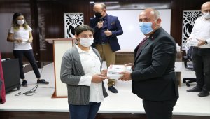 Yahşihan'da öğrencilere tablet dağıtıldı