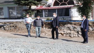 Yozgat'ta meydan düzenleme çalışmaları sürüyor