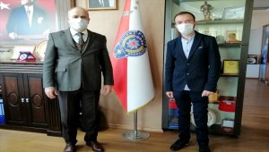 Afrin gazisi Didinmez, Nevşehir Emniyet Müdürü Artunay'ı ziyaret etti