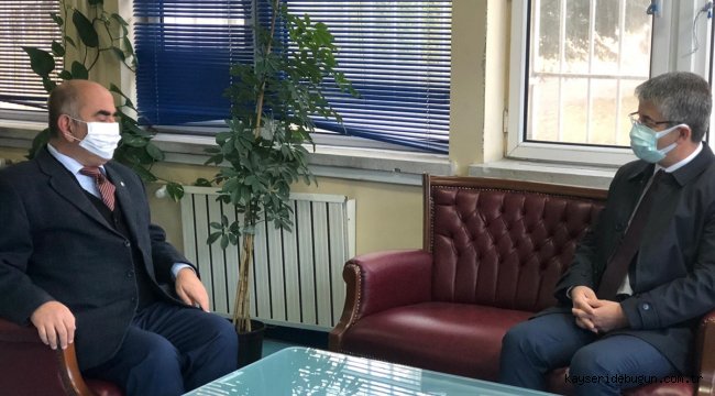 AK Parti İl Başkanı Çopuroğlu'ndan Prof. Dr. Soylak'a ziyaret